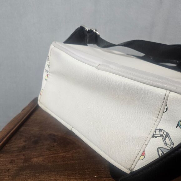 Pixar Lamp Mini Backpack - BoxLunch Exclusive White Faux Leather - Picture 7 of 11